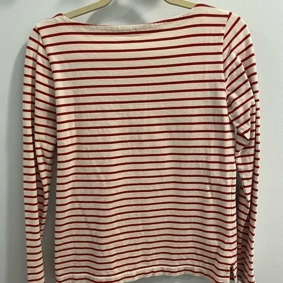 Size XS: Women’s J. Crew Factory Long-sleeve striped artist tee - Picture 2 of 3